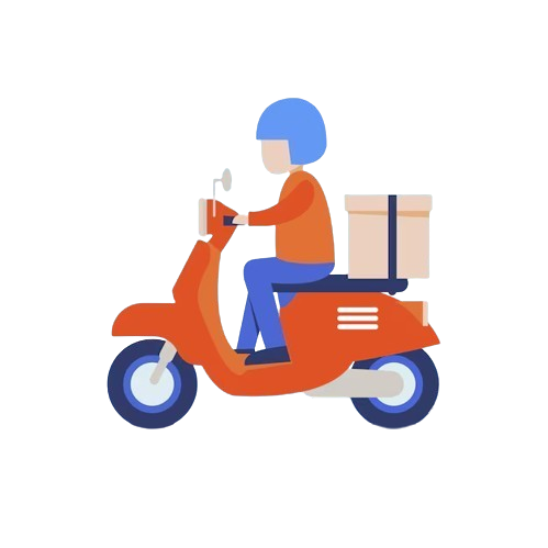 Motoboy de entrega